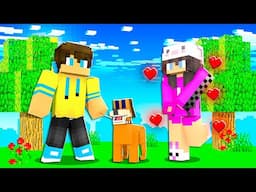 DEI UM CACHORRO DE PRESENTE PRA MENINA NO MINECRAFT!