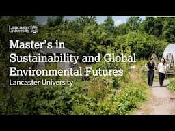 Master's in Sustainability and Global Environmental Futures