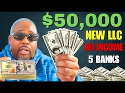 These 5 Banks That Secretly APPROVE $50,000 New LLCs With No Proof of Income