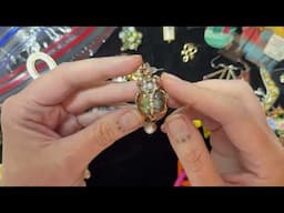 HUGE Earrings Job Lot | MYSTERY JEWELLERY UNBAGGING | Fall Asleep To The Sounds Of Sorting