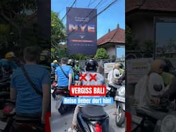 Vergiss Bali 👀