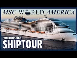 MSC World America FULL Ship Tour 2025 | Complete Walkthrough of the Newest Cruise Mega-Ship!