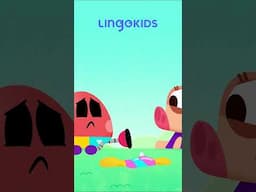 ⚽ Baby Bot kicks the BALL and has a blast! 🎉 #BackyardTales #babybot #Lingokids