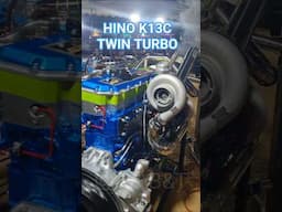 เครื่องท่อสูบน้ำซิ่ง Hino K13C เทอร์โบคู่ พลังTF08L #ช่างแหนมบางเลน #HinoK13C #hinotwinturbo