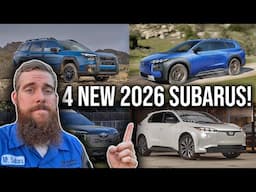 Subaru’s 2026 Shock‑Drop: New 2026 Outback, OBK Wilderness, Trailseeker EV & Facelifted Solterra!