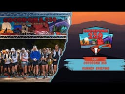 2025 Cocodona 250 Runner Briefing
