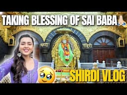 Feeling Blessed! Sai Baba Shirdi Vlog | @tejasswiprakash413 Divine Experience