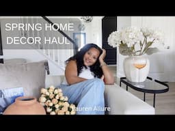 SPRING HOME DECOR HAUL 2025 | HOMEGOODS, AMAZON +MORE!