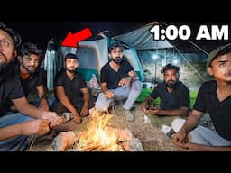 Night Camping At Most Haunted Place - आखिर चुड़ैल से सामना हो ही गया 😨