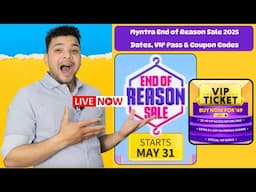 Myntra End Of Reason Sale 2025 | LIVE  India's Biggest Fashion Sale | Dev talks