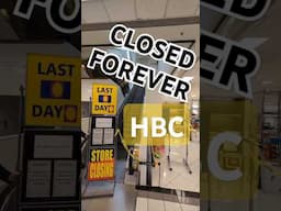 The very last day of Hudson's Bay
