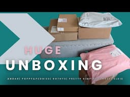 Huge Unboxing! Poppy and Peonies | Clare V. | Andar | Pretty Simple | Rothys | Elkie