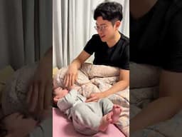 Korean father singing hindi song to his half Indian baby