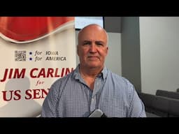 Former Iowa Republican state lawmaker Jim Carlin launches campaign challenging U.S. Sen. Joni Ernst