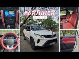 FORTUNER 2018 CONVERTED TO LEGENDER WITH PURE LEATHER INTERIORS AND RAZR SYSTEM WITH DRONE 360° CAM