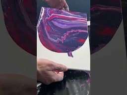 What Happens When You Pour Leftover Paint on a Canvas?