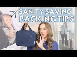 SANITY SAVING Packing Tips for Flying with Kids ✈️