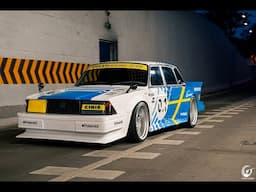 Heng's Garage Volvo 240 at Group A Cup Meeting
