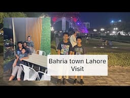 Bahria town Lahore visit. Bahria town Lahore zoo, yummy food and much more