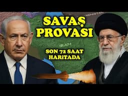 İran ve İsrail Savaşıyor! 3 Günün Özeti  (Haritada Hızlı Anlatım)