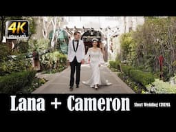 Lana + Cameron's Short Wedding Film 4K UHD at Mission inn Resort Riverside