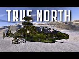 DEFENDING the Arctic as an RCAF Attack Helicopter in this Flight Sim!