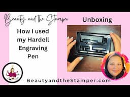 Amazon Find: Hardell Engraving Pen Unboxing and How I used it