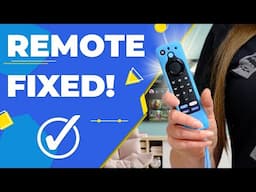 🛠️ Fire TV Stick Remote Volume DEAD? 🔥 2025's FASTEST Fix!