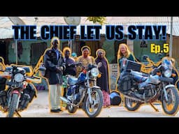We SURVIVED staying in a Rural African Village! London to Cape Town on a Honda 125cc