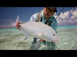 Incredible Bone Fishing in Super Shallow Crystal Clear  Water!