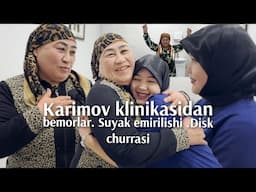 Suyak yemirilishi, disk churrasi. Karimov klinikasi