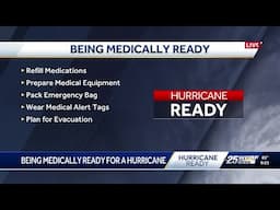 Health checklist: Steps you should take to be medically ready this hurricane season