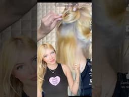 Tinta super clareadora destruiu meu cabelo loiro #cortequimico