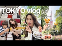 Japan Travel Vlog 2025 🇯🇵 Tokyo disney sea, viral food, first mother and son trip!