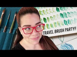 Joy Traveler Watercolor Brush Launch Party!!!