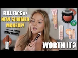 Full Face Trying NEW Summer Makeup! What's Actually Worth It?
