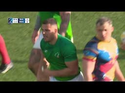 Bulgaria get the first try of the game!