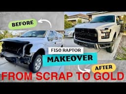 I Rebuilt My Auction F150 With RAPTOR Style Parts… And It Looks AMAZING