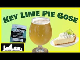 KEY LIME PIE Sour 🥧 🍋‍🟩  made with Sourvisiae Yeast! All-Grain Brew Day