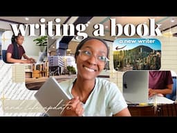 write a book with me ✍🏽🧸📝 a glimpse into my writing, answering questions, new book idea, & updates ✨