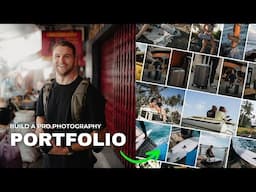 How to Build a Professional Photography Portfolio in Under 30 minutes.