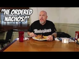 NACHOS WARMUP BEFORE A BURGER CHALLENGE THAT ONLY ONE PERSON HAS DEFEATED