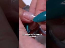 Fiber Gel with Full Cover Tips is just Chef's Kiss 😘
