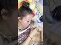 Grabe ang pagmamahal na ibabalik nila sayo #petlover #pets #dog