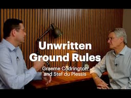 How to get more out of your people (a conversation about UGRs - Unwritten Ground Rules)