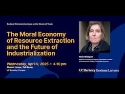 The Moral Economy of Resource Extraction and the Future of Industrialization