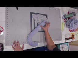 How to Make a Baby Shower Umbrella Wreath Using a UITC Board I Modified in this Tutorial