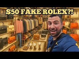 American Inside Guangzhou’s Famous Copy & Luxury Market!