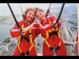 We Got MARRIED! Toronto's CN TOWER Edge Walk Video | Edited Version