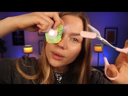 ASMR Haircut with Eyebrow Tint & Face Cleanse ✨ Soothing Salon Roleplay